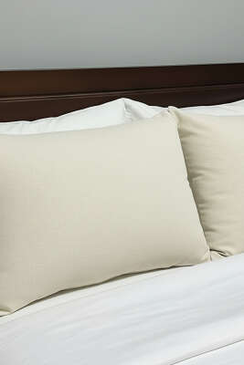 2'li Polycotton Yastık Kılıfı Krem - Yastık Kılıfı
