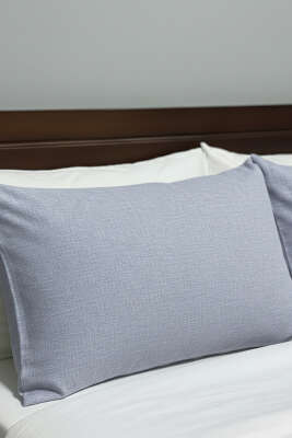 2'li Polycotton Yastık Kılıfı Mavi - Yastık Kılıfı