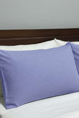 2'li Polycotton Yastık Kılıfı Mavi - Yastık Kılıfı