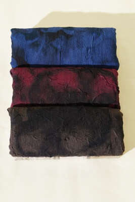 3'lü Batik Desenli Bambu Kraş Şal Seti Asorti - ŞEHRİ ŞAL