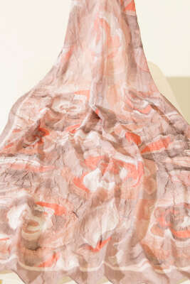 3'lü Çiçek Desenli Bambu Kraş Şal Seti Asorti 1 - Desenli Şal Seti