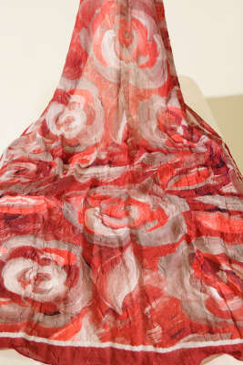 3'lü Çiçek Desenli Bambu Kraş Şal Seti Asorti 2 - Desenli Şal Seti