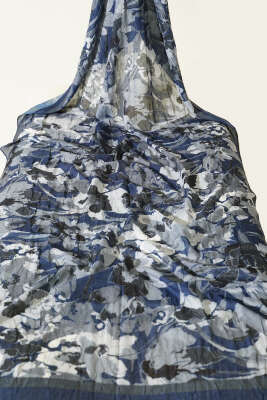 3'lü Çiçekli Soft Bambu Kraş Şal Seti Asorti 1 - Desenli Şal Seti