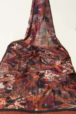 3'lü Çiçekli Soft Bambu Kraş Şal Seti Asorti 1 - Desenli Şal Seti