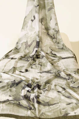 3'lü Ebru Desenli Bambu Kraş Şal Seti Asorti 2 - Desenli Şal Seti