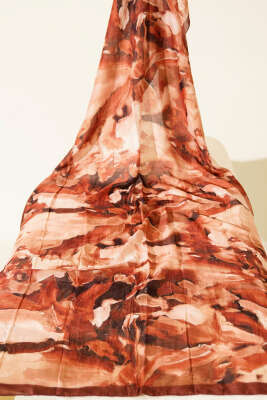 3'lü Ebru Desenli Bambu Kraş Şal Seti Asorti 2 - Desenli Şal Seti