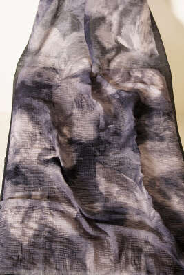 3'lü Ebruli Desen Müslin Şal Seti Asorti - Desenli Şal Seti