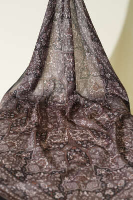 3'lü Etnik Desenli Şerit Geçişli Eşarp Seti Asorti - Desenli Şal Seti