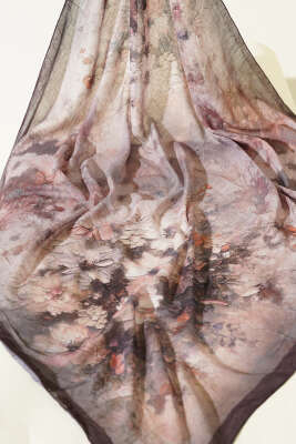 3'lü Flowers Bambu Kraş Eşarp Seti Asorti 1 - Eşarp Seti