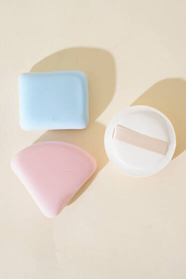 3'lü Kontür Makyaj Süngeri Pudra - Makyaj Aksesuarları