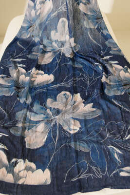 3'lü Lilyum Desen Bambu Kraş Şal Seti Asorti - Desenli Şal Seti