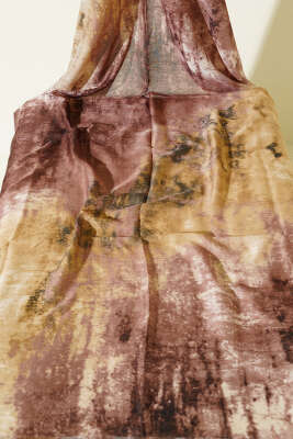 3'lü Mermer Desenli Modern Şal Seti Asorti - Desenli Şal Seti