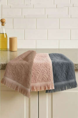 3'lü Mutfak Havlu Seti Asorti 3 