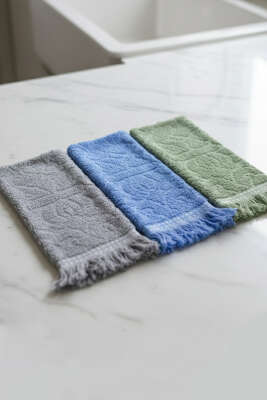 3'lü Mutfak Havlu Seti Asorti 6 