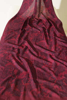 3'lü Retro Desenli Bambu Kraş Şal Seti - Desenli Şal Seti