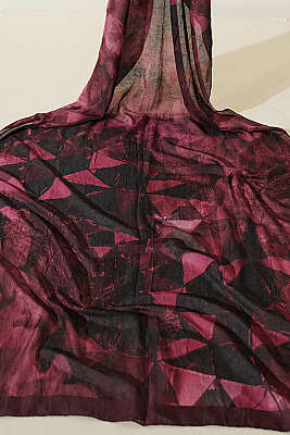 3'lü Üçgen Desen Bambu Kraş Şal Seti Asorti - Desenli Şal Seti