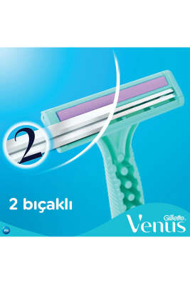 4'lü Gillette Simly Venüs 2 Bıçaklı - Tıraş Bıçağı