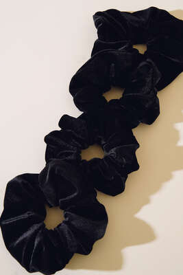 4′lü Kadife Lastik Toka Asorti 1 - Toka