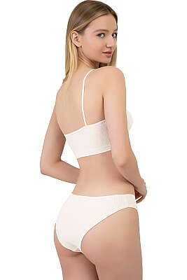 5’li Pastel Renk Külot Renkli 2 - Slip Külot