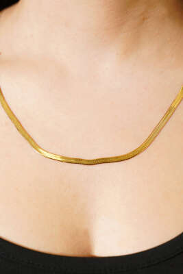 60 cm İtalyan Zinciri Bileklik Gold - KONYALI BİJUTERİ