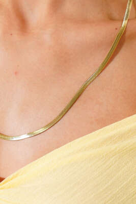 60 cm İtalyan Zinciri Bileklik Gold - Günün Seçilenleri