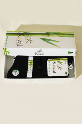 6'lı Erkek Bambu Soket Çorap Siyah - ERKEK ÇORAP