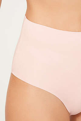 6'lı Lazer Kesim Külot Pudra - Slip Külot