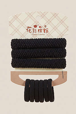 9 Parça Lastik Toka Seti Siyah - KONYALI TOKA