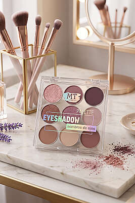 9'lü Simli Far Paleti 01 - NEW WELL