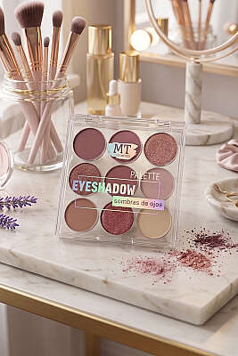 9'lü Simli Far Paleti 02 - NEW WELL