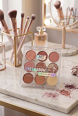 9'lü Simli Far Paleti 03 - NEW WELL