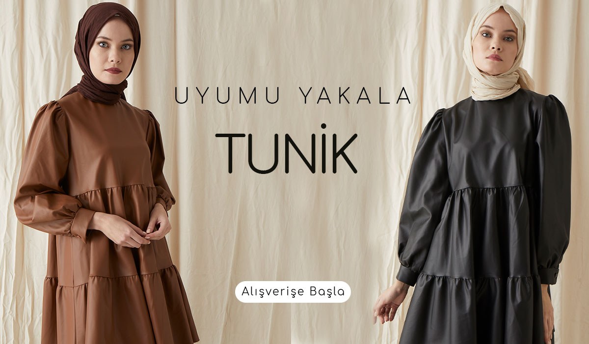 Tesettur Tunik Elbise Abiye Sal Ve Esarp Modelleri Pazarium