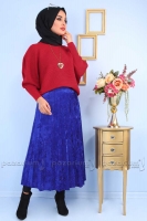 4'lü Kadife Rüyası Kırmızı Saks Kombin - 94,60 TL Yerine 70.00 TL