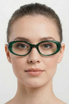Adonis Serisi Şeffaf Gözlük Yeşil 