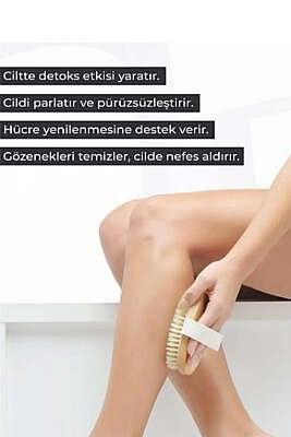 Ahşap El Duş Kesesi - Kişisel Bakım Ürünleri