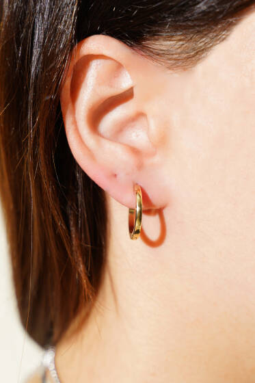 Ajda Küpe Gold - Küpe