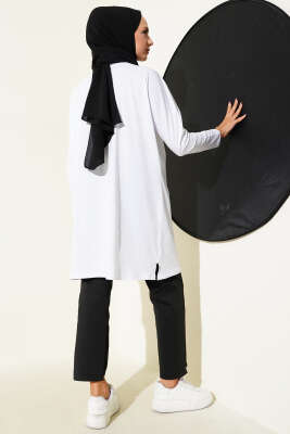Always Be Cool Baskılı Tunik Beyaz - 100-300 TL Ürünler