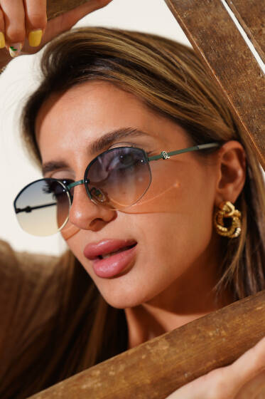 Amentes Serisi Gözlük Yeşil - GÜNEŞ GÖZLÜĞÜ