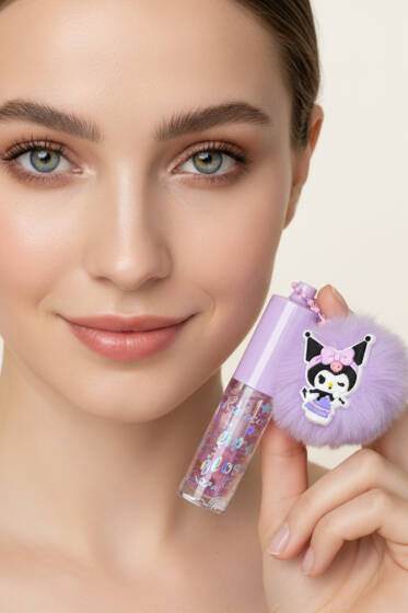 Anahtarlık Desenli Dudak Yağı Asorti - Makyaj Aksesuarları