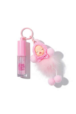 Anahtarlıklı Dudak Parlatıcı Asorti 1 - Makyaj Aksesuarları