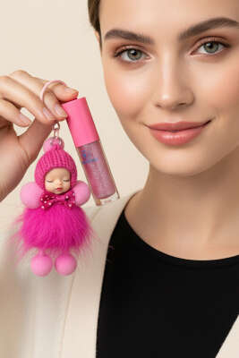 Anahtarlıklı Dudak Parlatıcı Asorti 3 - NEW WELL