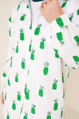 Ananas Desenli Gömlek Benetton - Gömlek