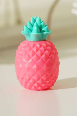 Ananas Figürlü Lip Balm Pembe - Makyaj Aksesuarları