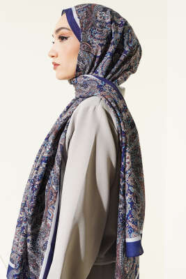 Antik Motifli Soft Şal Parlement - Başörtüsü