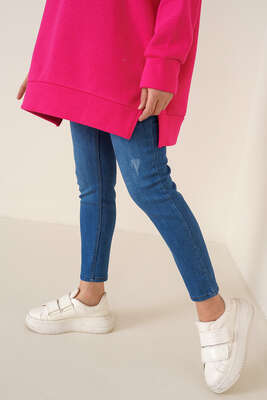 Skinny Jean Pantolon Açık Mavi - Kot Pantolon