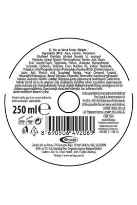 Arko Nem Besleyici Hindistan Cevizi Bakım Kremi 250 ml - El Kremi