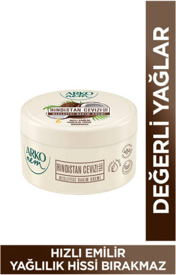 Arko Nem Besleyici Hindistan Cevizi Bakım Kremi 250 ml - El Kremi
