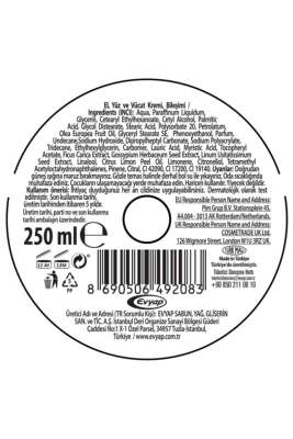 Arko Nem Besleyici Zeytinyağı Bakım Kremi 250 ml - El Kremi