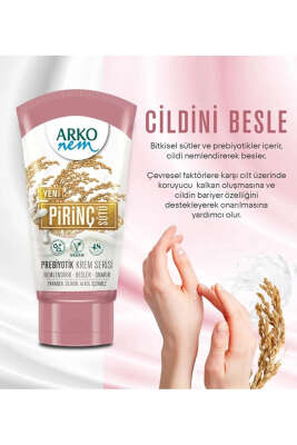Arko Nem Prebiyotik Krem 60 ml Pirinç Sütü - El Kremi