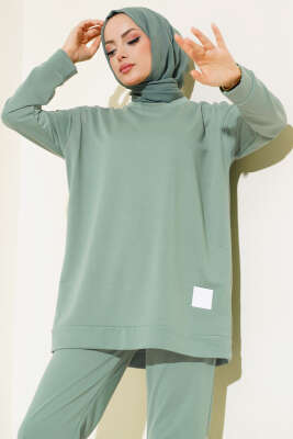 Arma Detaylı İkili Takım Çağla Yeşil - Yılın Fırsatı